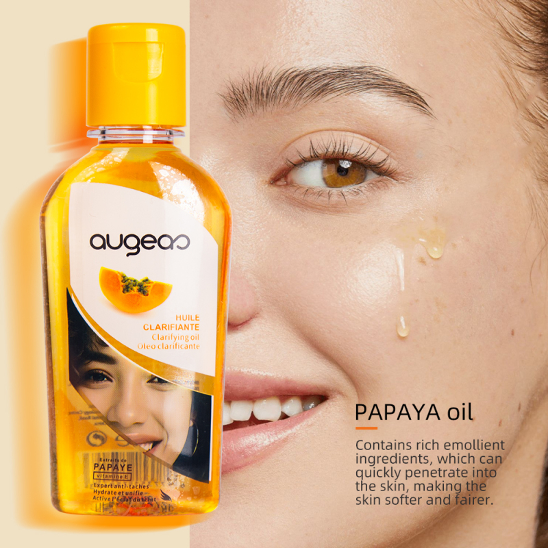 Augeas skin care brightening lightening whitening paw paw moisturize papaya pawpaw face oil