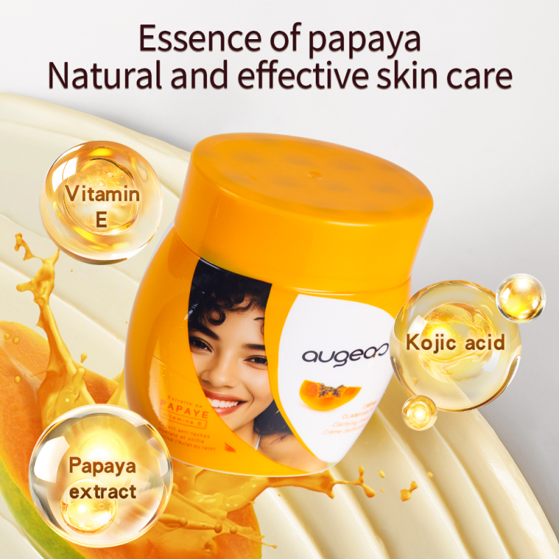Augeas black skin brightening lightening whitening paw paw moisturize papaya pawpaw face cream