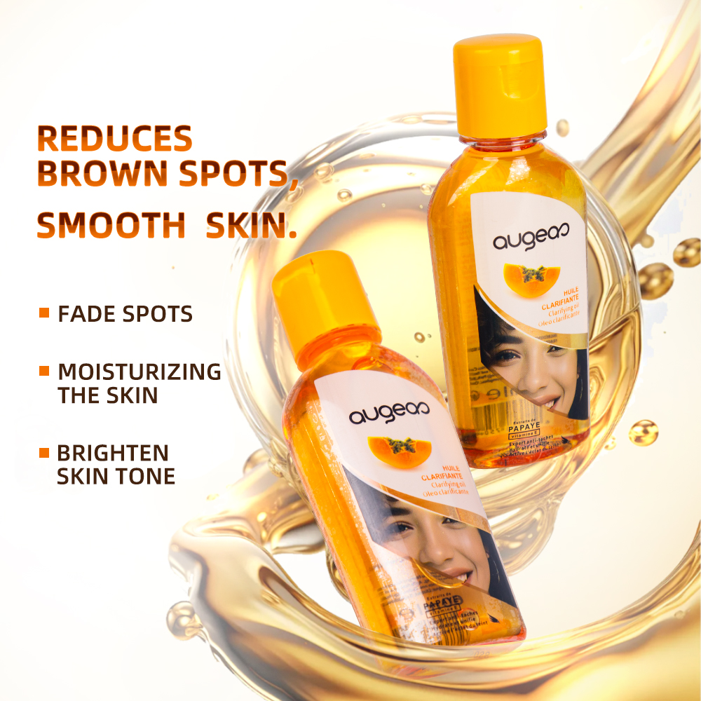 Augeas skin care brightening lightening whitening paw paw moisturize papaya pawpaw face oil