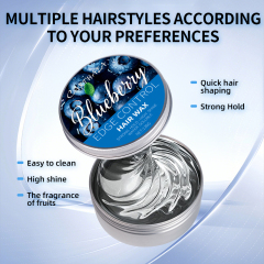 private label braid molding strong hold fruit styling edge control hair wax for Men