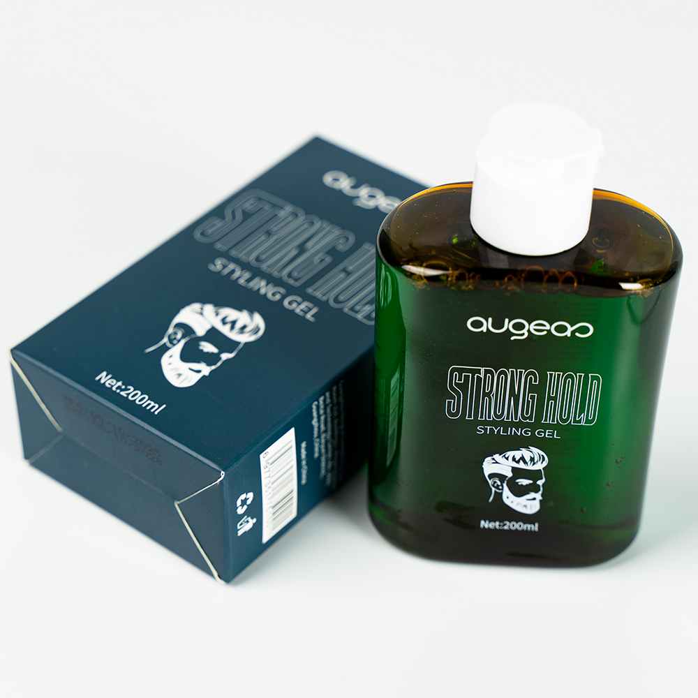 Wholesale New Arrival 72H Strong Hold Styling Gel Water Soluble No Residue Hair Gel for Men