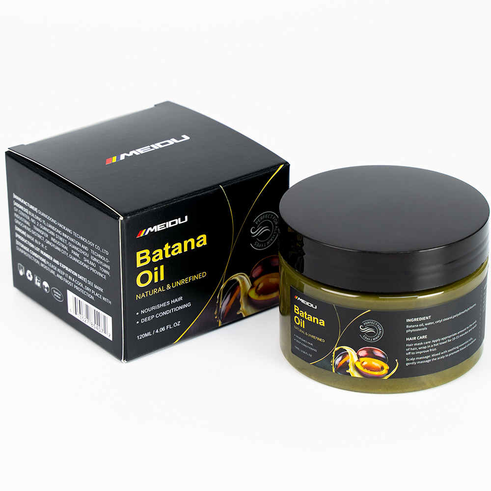 MEIDU Manufacturer wholesale Bulk Organic Hair Care Products Treatment Repair Damaged Batana Oil Hair Mask