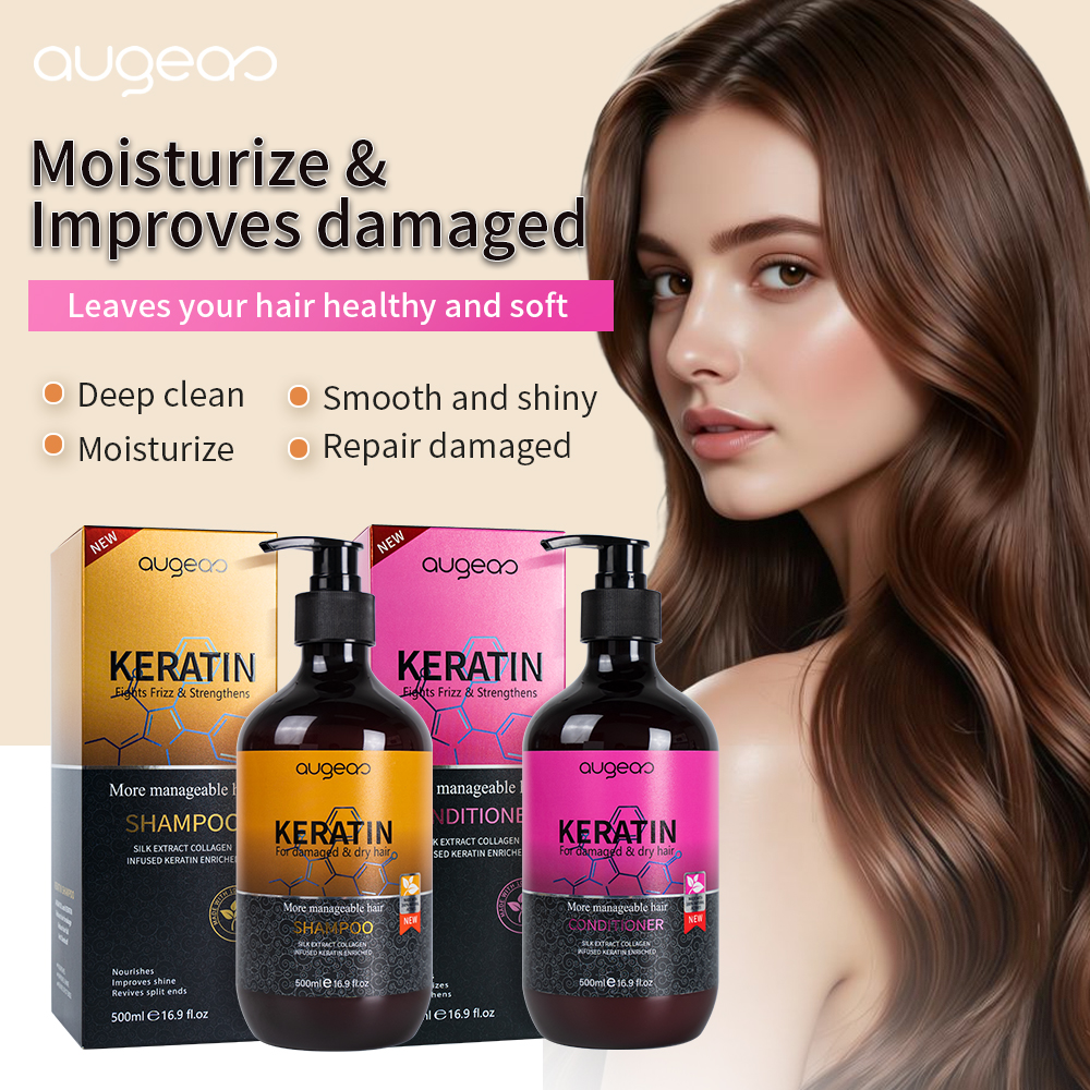 New Arrivals Hair Products Private Label Nourishing Organic Care Coconut Oil Hydrating Hair Conditioner and Shampoo