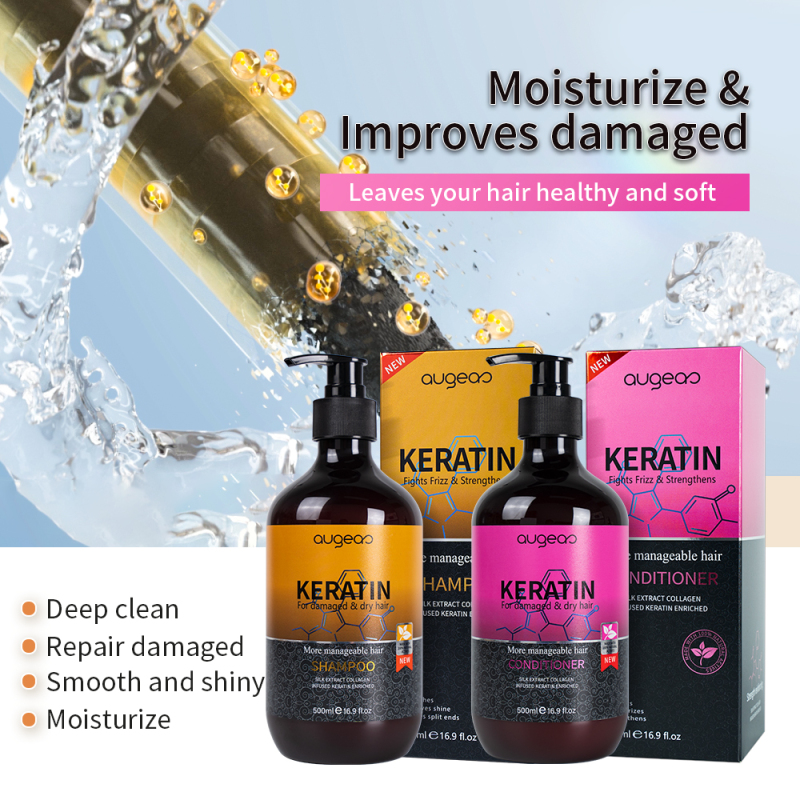 New Arrivals Hair Products Private Label Nourishing Organic Care Coconut Oil Hydrating Hair Conditioner and Shampoo