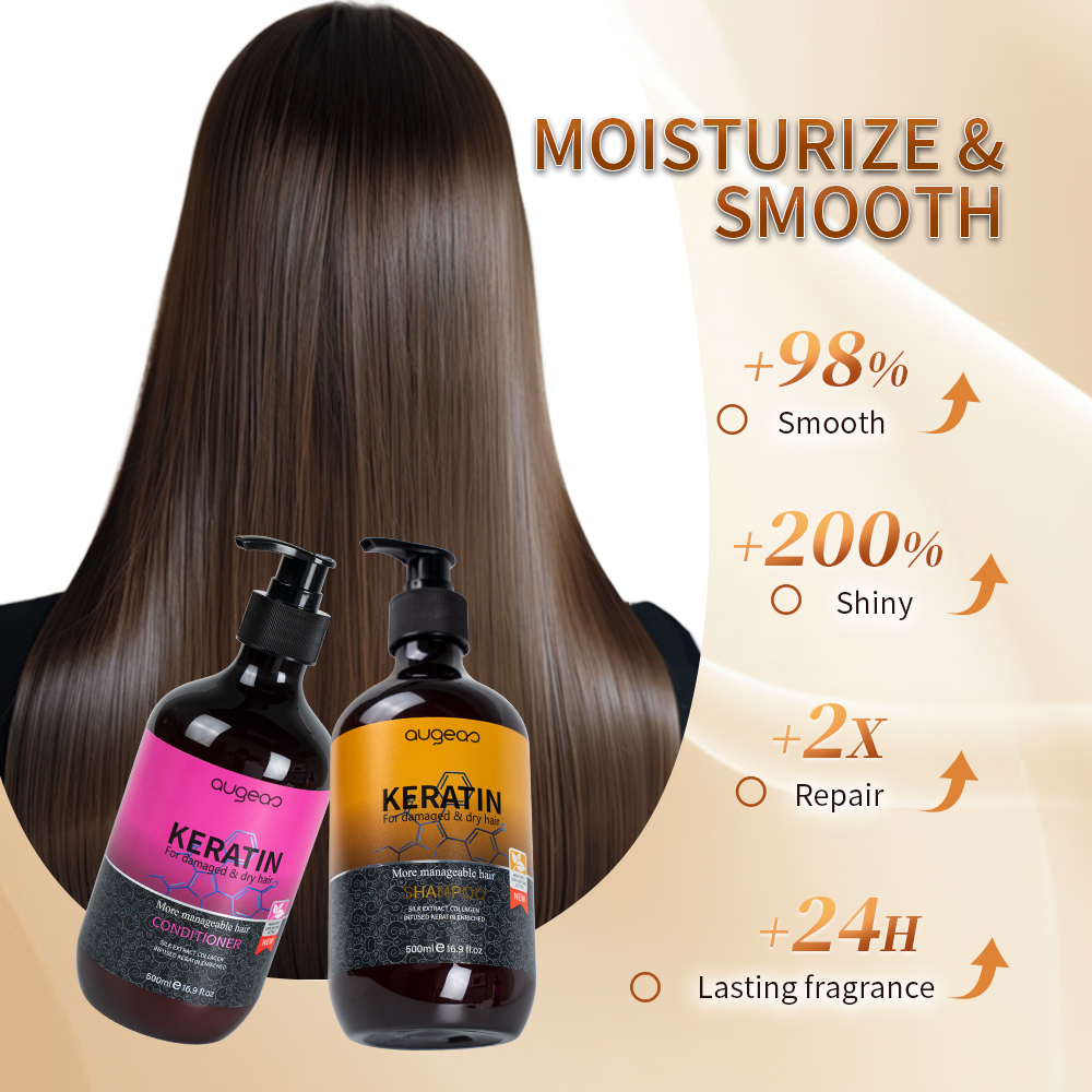 New Arrivals Hair Products Private Label Nourishing Organic Care Coconut Oil Hydrating Hair Conditioner and Shampoo
