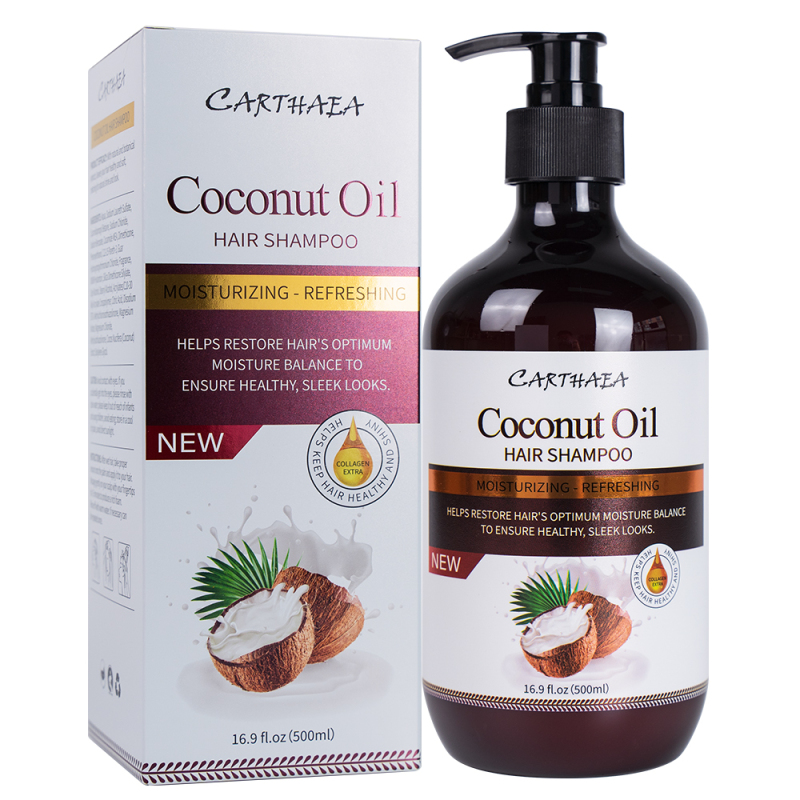 New Arrival High Quality 500ML Hair Care Treatment Sets Coconut Oil Hair Shampoo and Conditioner