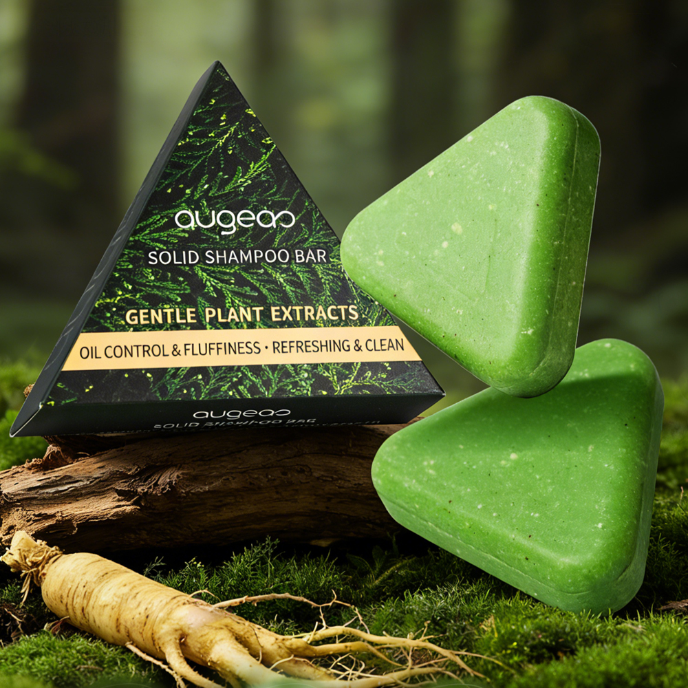 Private Label Anti-Dandruff Deep Cleansing Hair Growth Oil Control Damage Repair Healthy-Looking Hair Shampoo Bar