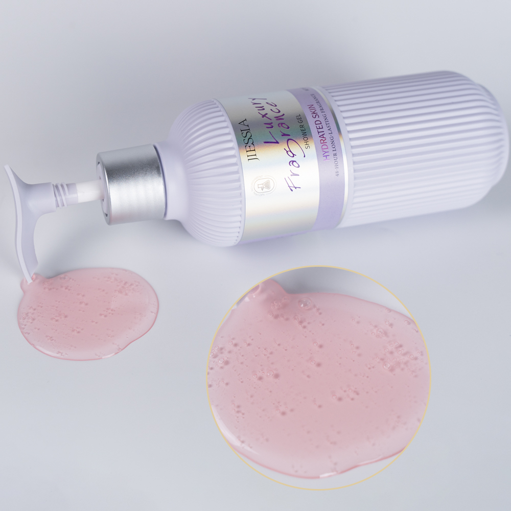 Perfumed Luxury Bath Wash Sets Refreshing Long Lasting Fragrance Soothing Exfoliating Body Shower Gel