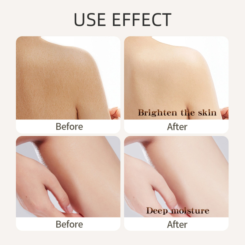 Wholesale Augeas Moisturizing Brightening Skin Whitening Vitamin C Body Lotion for Black Skin