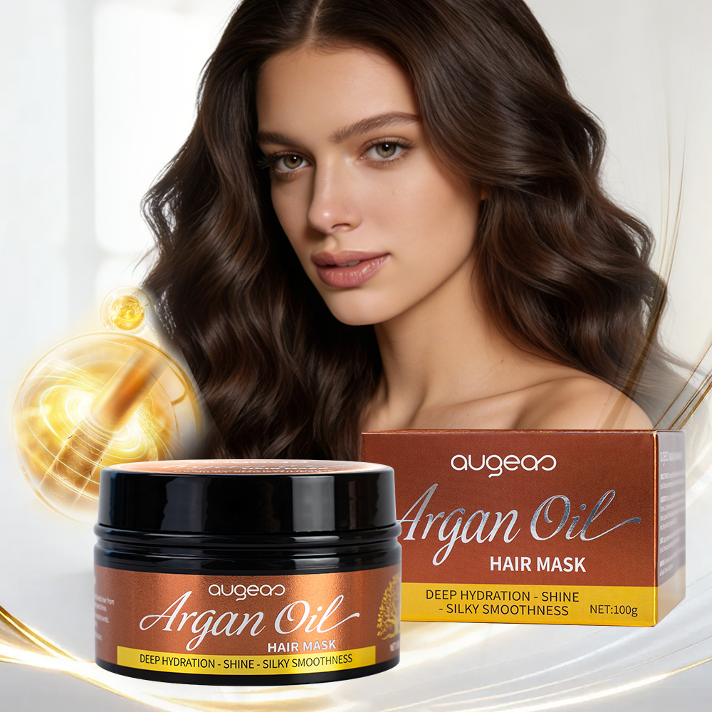 Augeas Argan Oil Hair Mask | SPA-Grade At-Home Care for Dry Dull Hair
