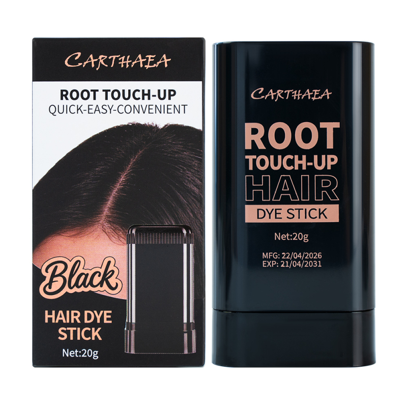 Carthaea OEM Grey Coverage Root Touch up Instant Hair Color Easy Apply Temporary Touch up Hair Dye Stick