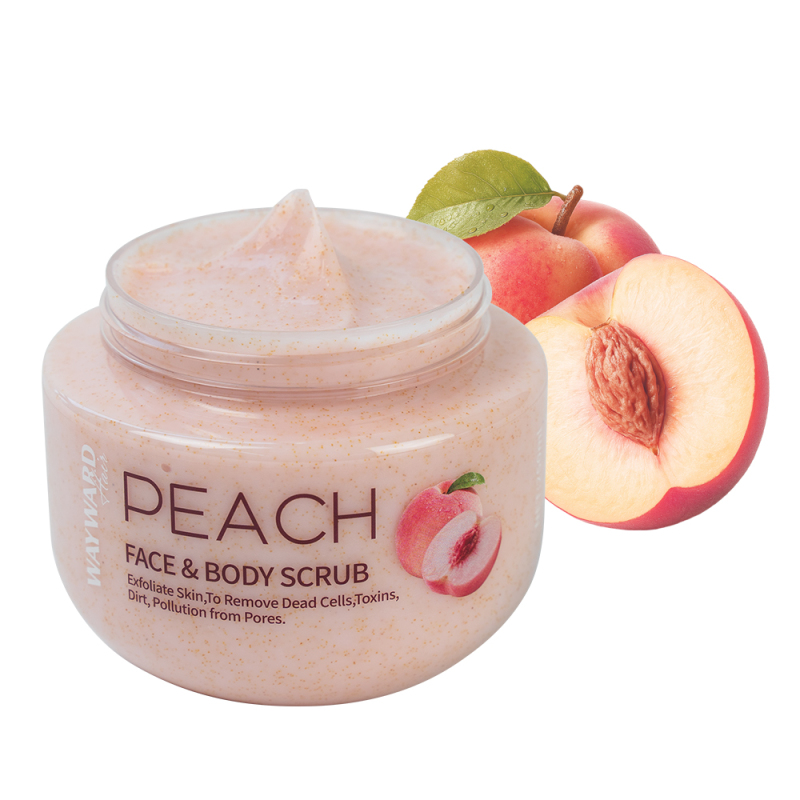 Private Label Custom logo Strawberry Exfoliating and Deeply Moisturizing Cream Foaming Face Body Scrub