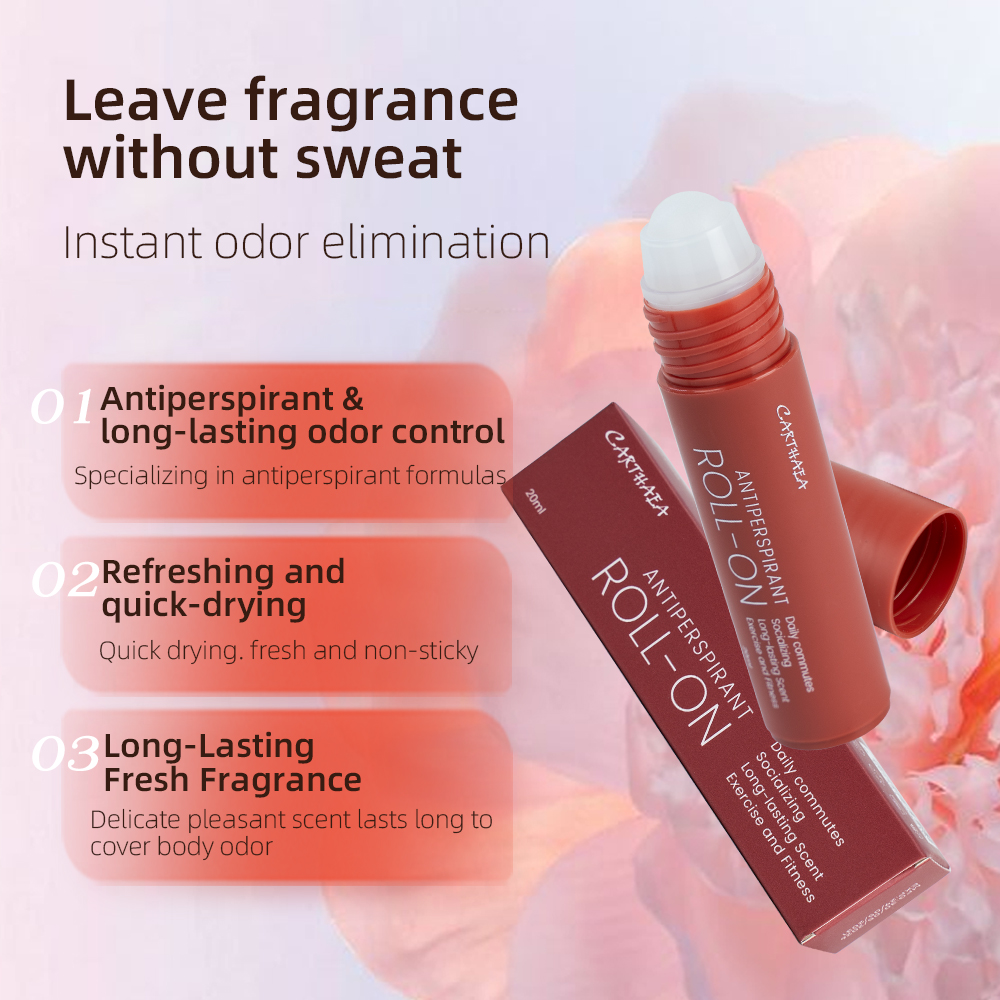 Private Label 48H Long Lasting Fragrance Sweet-proof Roll on Deodorant Antiperspirant Stick for Men Women