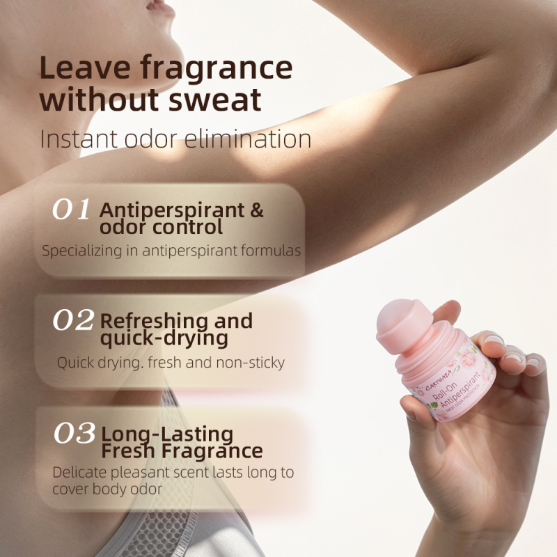 Wholesale Long Lasting Perfume Roll on Antiperspirant Stick Sweat Odor Protection for Wome