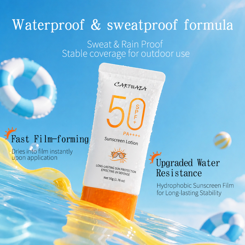 Private Label Sun Protection UV Protection Moisturizing Smooth Skin Lightweight Daily Care Sunscreen Lotion
