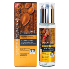 Wholesale Moroccan Argan Oil Hair Serum Nourishing Smoothing Anti Frizz Hair Care Oil