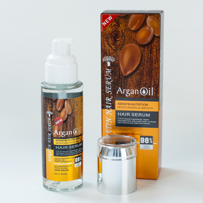 Wholesale Moroccan Argan Oil Hair Serum Nourishing Smoothing Anti Frizz Hair Care Oil
