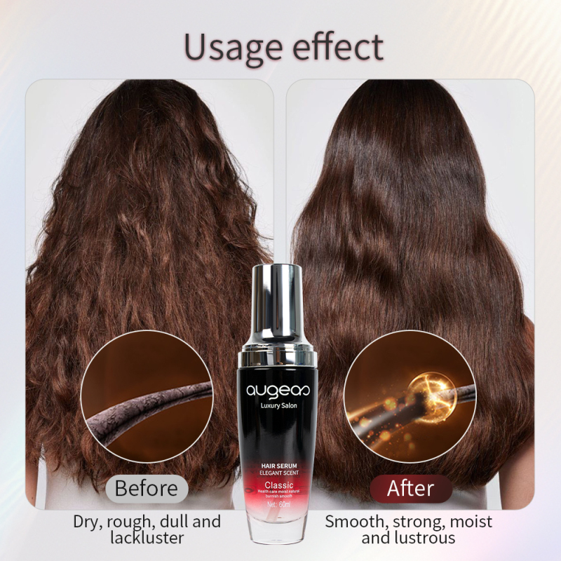 Wholesale Augeas Hair Care Essential Oil Repair Perm Damage Smooth and Shiny Perfume Fragrance Best Natural Hair Oil