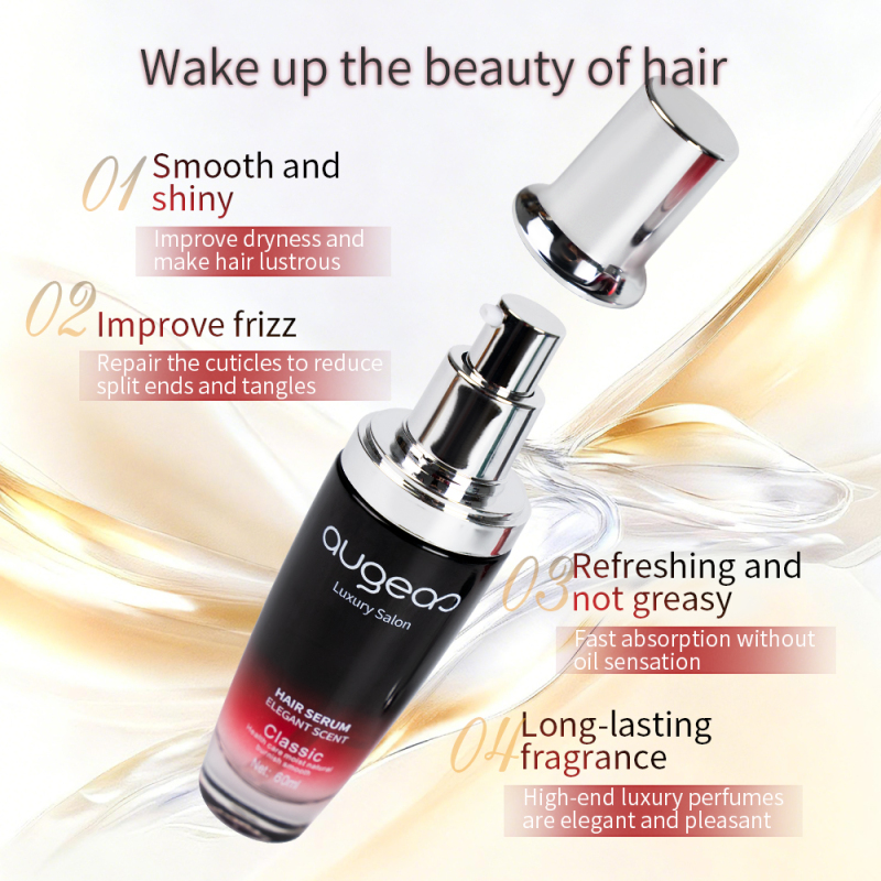 Wholesale Augeas Hair Care Essential Oil Repair Perm Damage Smooth and Shiny Perfume Fragrance Best Natural Hair Oil