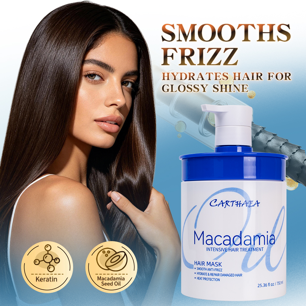 New Products Macadamia Oil Hair Mask Salon Spa Hair Treatment Hydrate Repair Damaged Color Protection Hair Care Mask