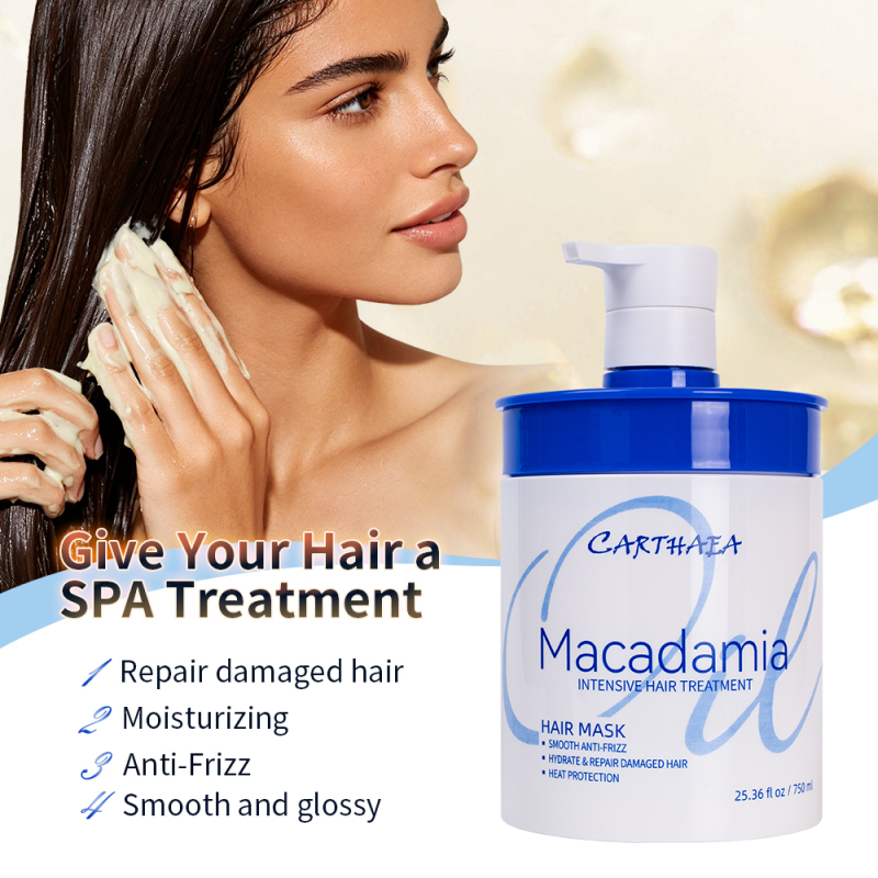 New Products Macadamia Oil Hair Mask Salon Spa Hair Treatment Hydrate Repair Damaged Color Protection Hair Care Mask