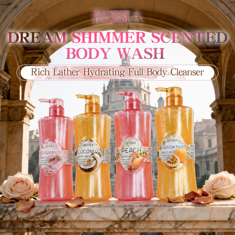 New Products Body Wash Natural Fruits Acid Extract Hydrating Nourishing Skin Care Dream Shimmer Scented Shower Gel
