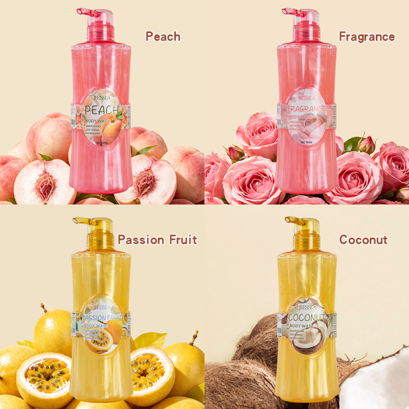 New Products Body Wash Natural Fruits Acid Extract Hydrating Nourishing Skin Care Dream Shimmer Scented Shower Gel