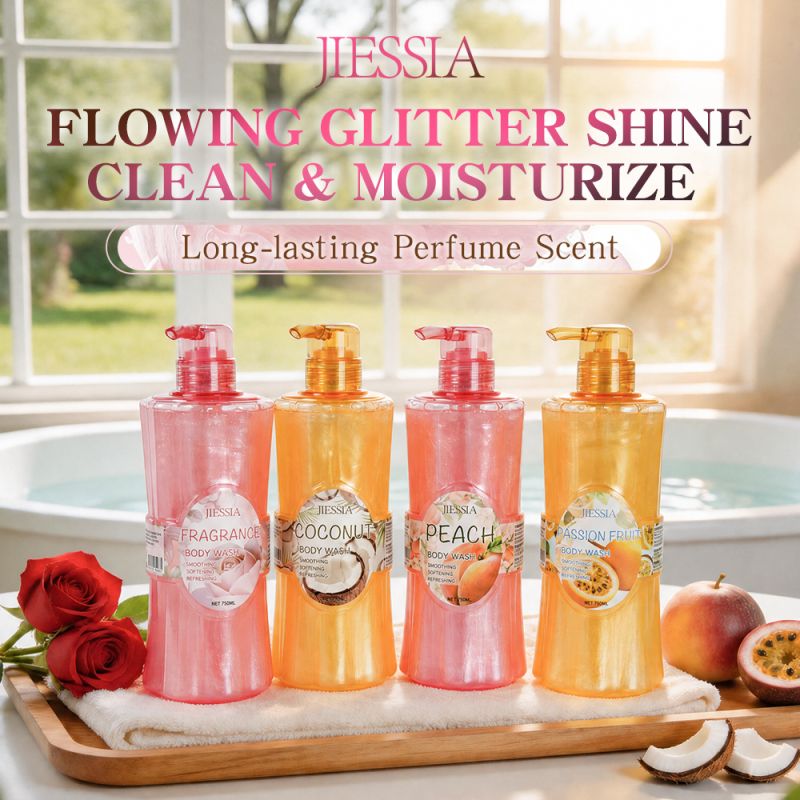 New Products Body Wash Natural Fruits Acid Extract Hydrating Nourishing Skin Care Dream Shimmer Scented Shower Gel