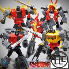 Mechfanstoys MFT MF21N MF22N MF23N MF24N MF25N Dinobot full set G1 color BOX SET