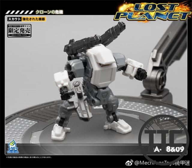 Mechfanstoys MFT Powersuit DA08 &amp; DA09