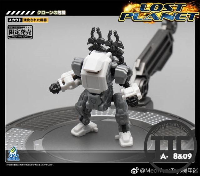 Mechfanstoys MFT Powersuit DA08 & DA09