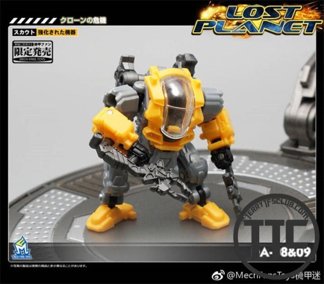 Mechfanstoys MFT Powersuit DA08 & DA09