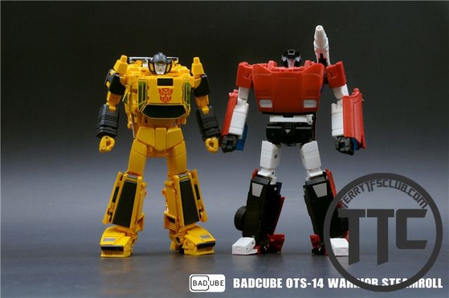 Badcube BC OTS14 Warrior Steamroll Sideswipe