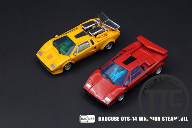 Badcube BC OTS14 Warrior Steamroll Sideswipe