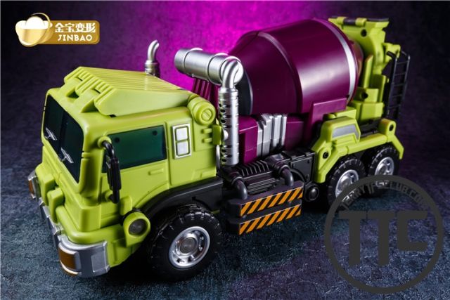 Jinbao Oversized Devastator Scrapper &amp; Mixmaster Set B