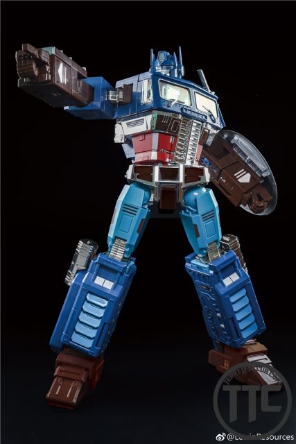 Lewin Resources LW01A MP-10 MP10 Optimus Prime OP Captain America ver. Oversized 71cm w/ LED