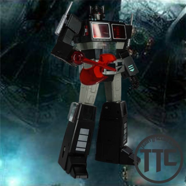 TransformElement TE01B TE-01B Masterpiece MP-10B MP10B Nemesis Prime Optimus Prime OP Black Version