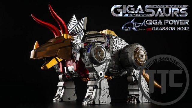 【SOLD OUT】 Gigapower GP HQ02R Grassor Chrome ver. Slag