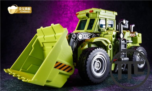 Jinbao Oversized Devastator Scrapper &amp; Mixmaster Set B