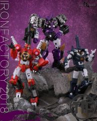 IronFactory IF EX32 EX33 Phecda & Mizar Spirits of The "D.E.C" Vos Kaon Set of 2 DJD