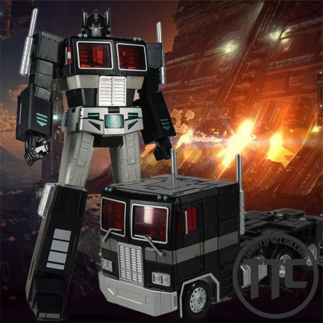 TransformElement TE01B TE-01B Masterpiece MP-10B MP10B Nemesis Prime Optimus Prime OP Black Version