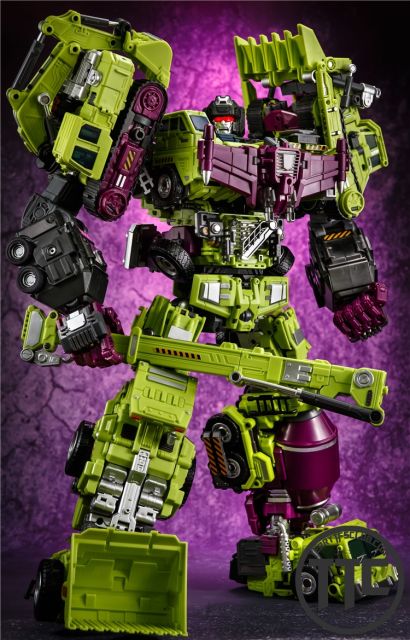 [BOXED ] Jinbao DF-03 Oversized OS Devastator Full Set of 6 Gravity Builder with upgrade kit