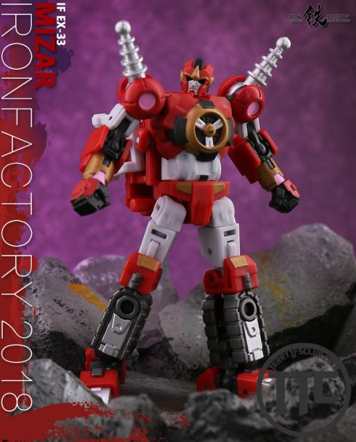 IronFactory IF EX32 EX33 Phecda &amp; Mizar Spirits of The &quot;D.E.C&quot; Vos Kaon Set of 2 DJD