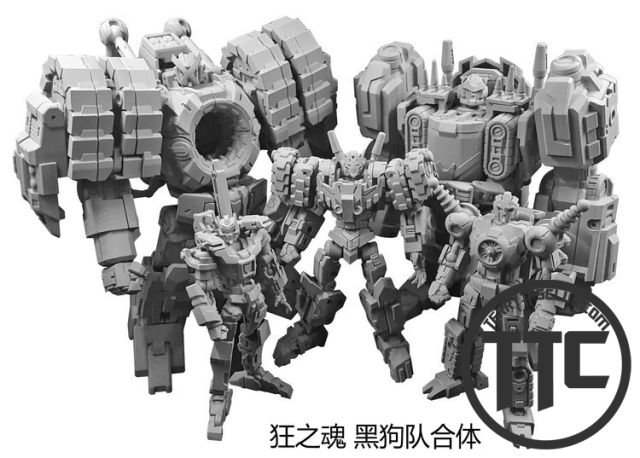 IronFactory IF EX32 EX33 Phecda &amp; Mizar Spirits of The &quot;D.E.C&quot; Vos Kaon Set of 2 DJD