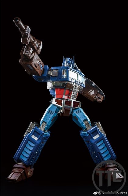 Lewin Resources LW01A MP-10 MP10 Optimus Prime OP Captain America ver. Oversized 71cm w/ LED