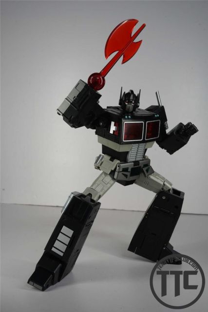 TransformElement TE01B TE-01B Masterpiece MP-10B MP10B Nemesis Prime Optimus Prime OP Black Version