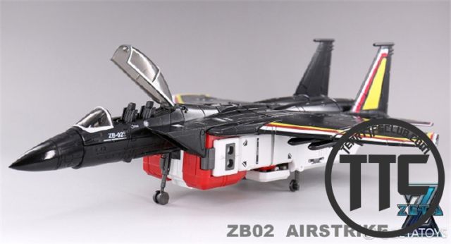Zeta Toys ZT ZB02 Airstrike Airraid Air Raid Zeta Kronos Combiner