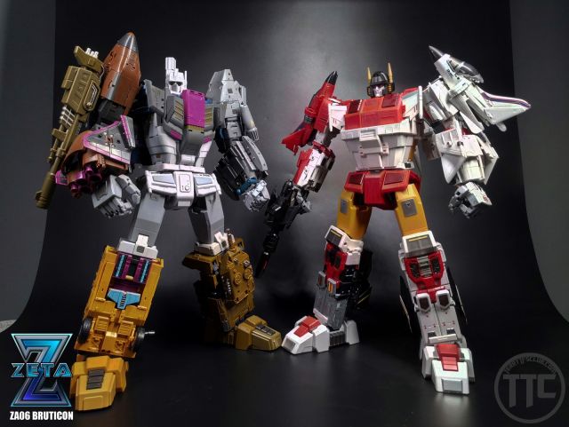 Zeta Toys ZT ZA06 Bruticon Bruticus Full Set of 5