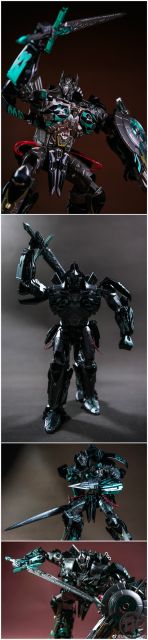 Unique Toys R-02B Challenger Optimus Prime Nemesis Black Version