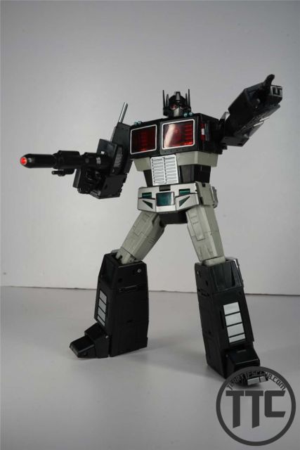 TransformElement TE01B TE-01B Masterpiece MP-10B MP10B Nemesis Prime Optimus Prime OP Black Version